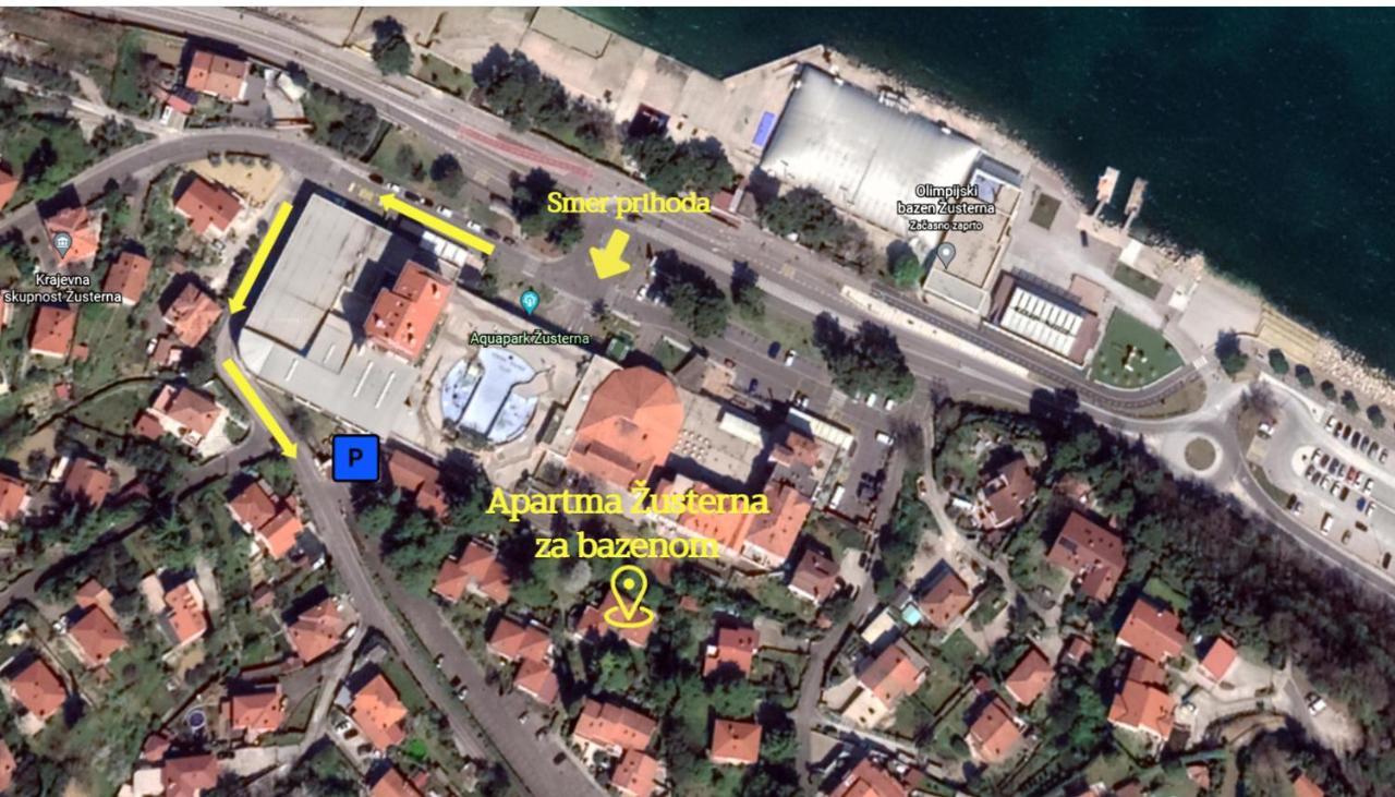 Apartma Zusterna Za Bazenom Koper Dış mekan fotoğraf